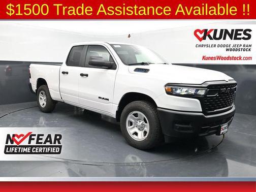 Bright White Clearcoat 2026 RAM 1500 Tradesman