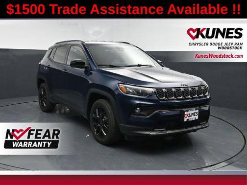 Fathom Blue Pearl Coat 2026 Jeep Compass Sport
