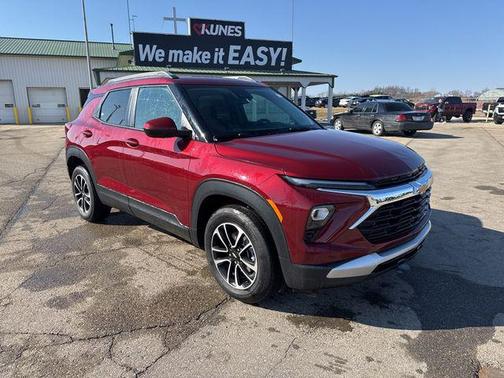Crimson Metallic 2025 Chevrolet Trailblazer LT