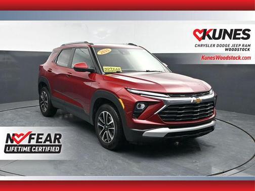 Crimson Metallic 2025 Chevrolet Trailblazer LT