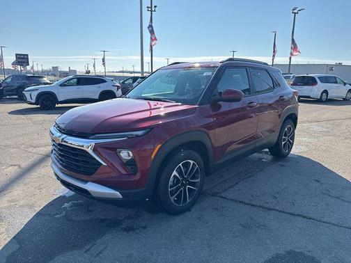 Crimson Metallic 2025 Chevrolet Trailblazer LT