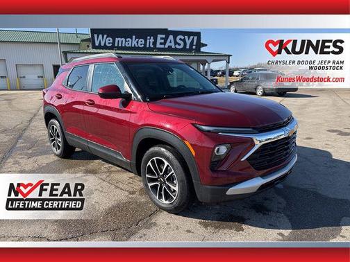 Crimson Metallic 2025 Chevrolet Trailblazer LT