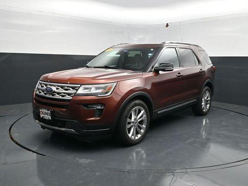 Cinnamon Glaze Metallic 2018 Ford Explorer XLT