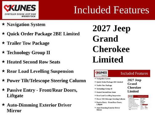 Steel Blue 2027 Jeep Grand Cherokee Limited