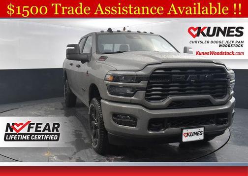 Ceramic Gray Clearcoat 2026 RAM 2500 Big Horn Crew Cab 4x4 6'4' Box