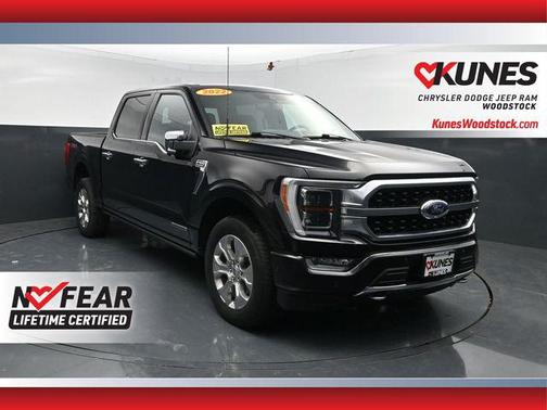 Black Metallic 2022 Ford F-150 Platinum
