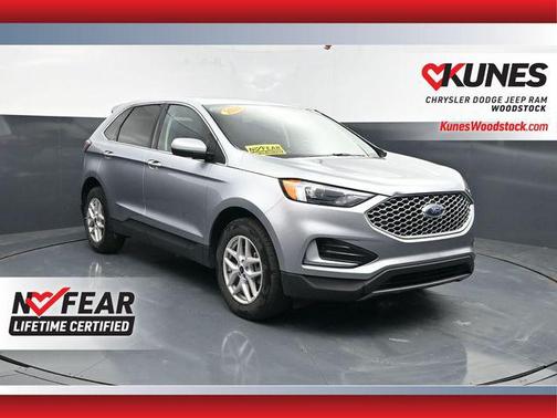 Silver Metallic 2024 Ford Edge SEL