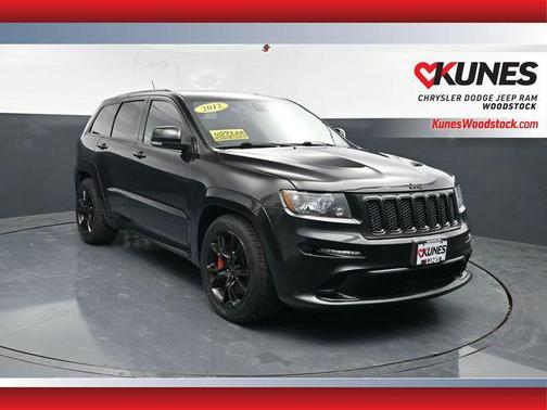 Brilliant Black Crystal Pearlcoat 2012 Jeep Grand Cherokee SRT8
