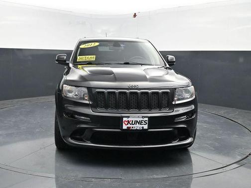 Brilliant Black Crystal Pearlcoat 2012 Jeep Grand Cherokee SRT8