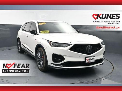 Platinum White Pearl 2023 Acura MDX Type S