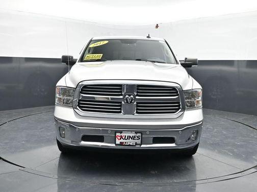 Bright Silver Metallic Clearcoat 2017 RAM 1500 Big Horn