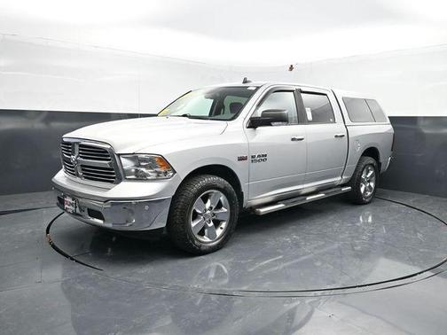 Bright Silver Metallic Clearcoat 2017 RAM 1500 Big Horn
