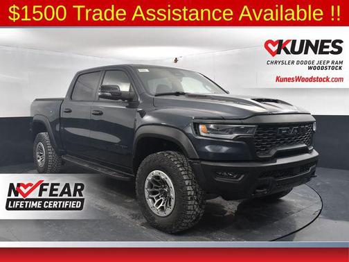 Forged Blue Metallic 2026 RAM 1500 RHO Crew Cab 4x4 5'7' Box