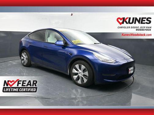 Deep Blue Metallic 2021 Tesla Model Y Long Range Dual Motor All-Wheel Drive
