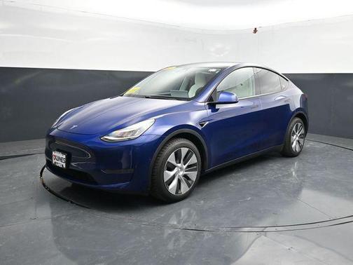 Deep Blue Metallic 2021 Tesla Model Y Long Range Dual Motor All-Wheel Drive