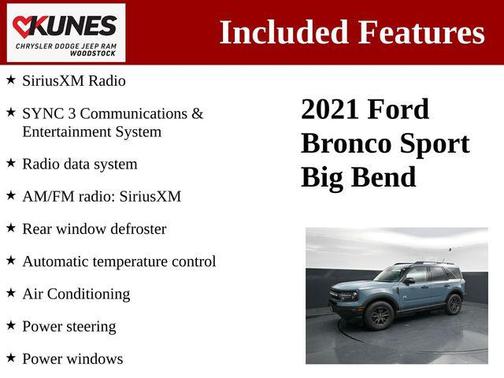 Area 51 2021 Ford Bronco Sport Big Bend