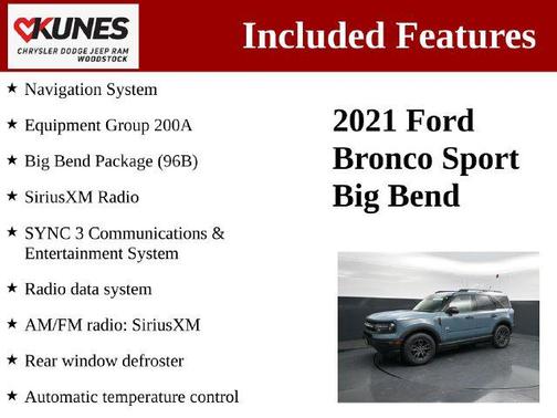 Area 51 2021 Ford Bronco Sport Big Bend