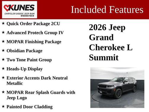 Baltic Gray Metallic Clearcoat 2026 Jeep Grand Cherokee L Summit