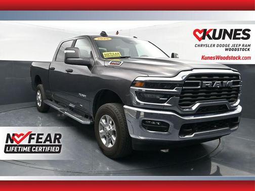 Granite Crystal Metallic Clearcoat 2025 RAM 2500 Big Horn Crew Cab 4x4 6'4' Box