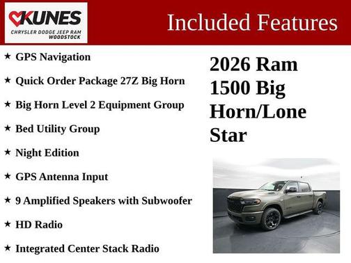 Canyon Lake 2026 RAM 1500 Big Horn/Lone Star