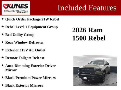 Canyon Lake 2026 RAM 1500 Rebel