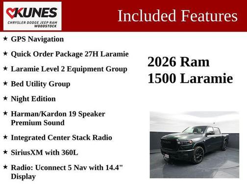 Serrano Green Metallic 2026 RAM 1500 Laramie
