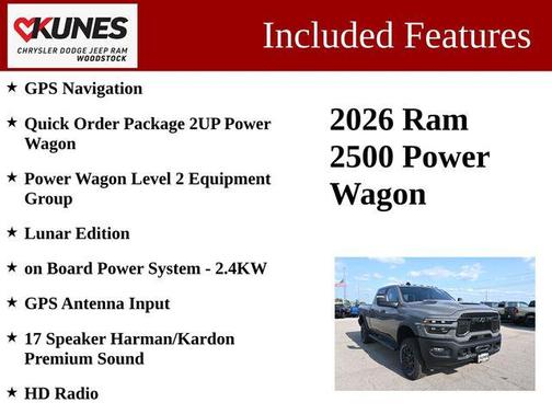 Ceramic Gray Clearcoat 2026 RAM 2500 Power Wagon