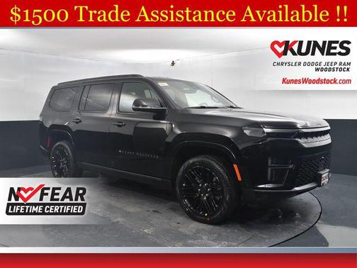High Gloss Black 2026 Jeep Grand Wagoneer Limited Reserve 4x4