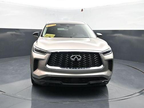 Warm Titanium 2023 INFINITI QX60 Luxe
