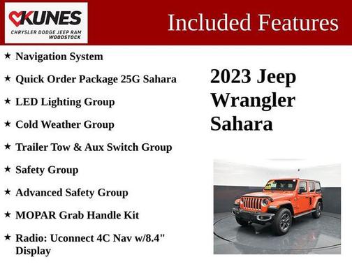 Punkn Metallic Clearcoat 2023 Jeep Wrangler 4-Door Sahara 4x4