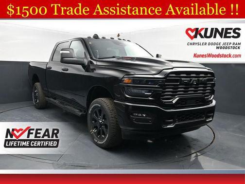 Diamond Black Crystal Pearlcoat 2026 RAM 2500 Black Express Crew Cab 4x4 6'4' Box