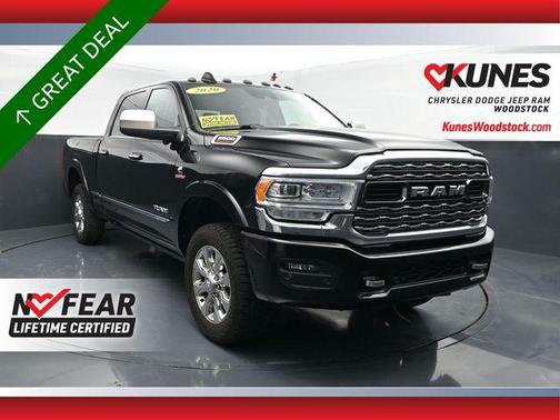 Diamond Black Crystal Pearlcoat 2020 RAM 2500 Limited Crew Cab 4x4 6'4' Box