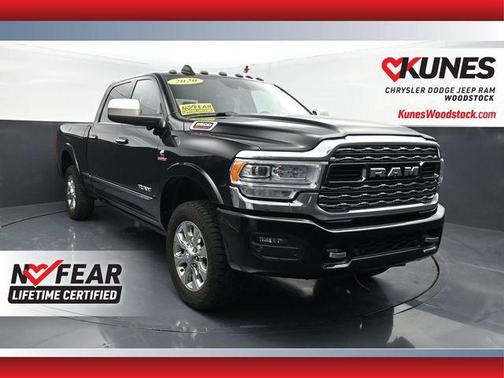 Diamond Black Crystal Pearlcoat 2020 RAM 2500 Limited Crew Cab 4x4 6'4' Box