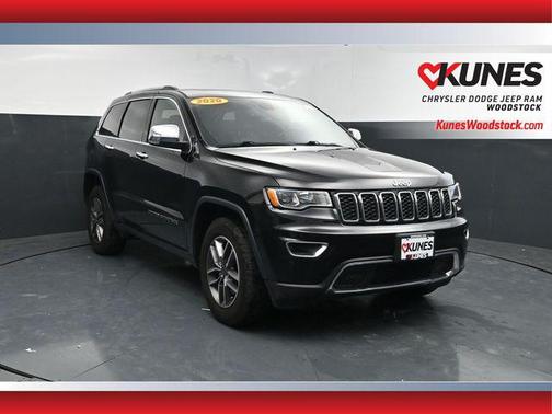 Diamond Black Crystal Pearlcoat 2020 Jeep Grand Cherokee Limited