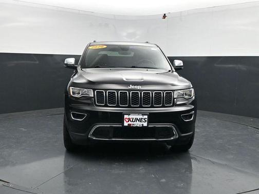 Diamond Black Crystal Pearlcoat 2020 Jeep Grand Cherokee Limited