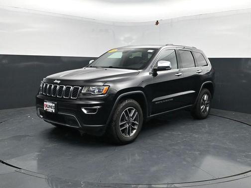 Diamond Black Crystal Pearlcoat 2020 Jeep Grand Cherokee Limited