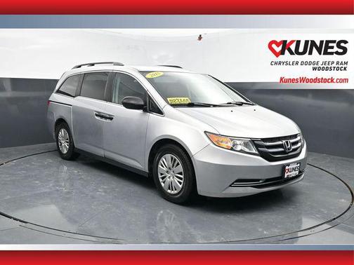 Alabaster Silver Metallic 2015 Honda Odyssey LX