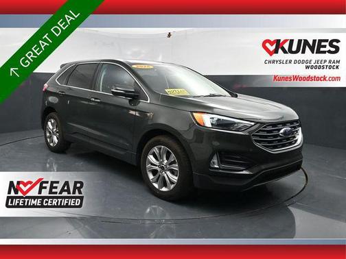 Green Metallic 2024 Ford Edge Titanium