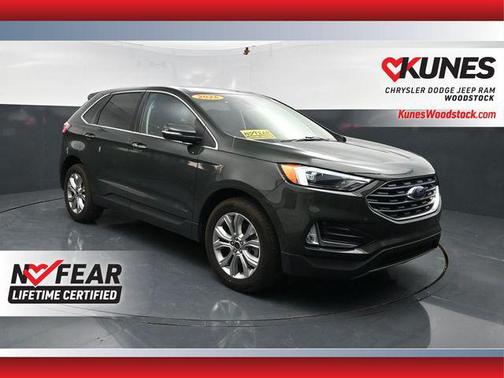 Green Metallic 2024 Ford Edge Titanium