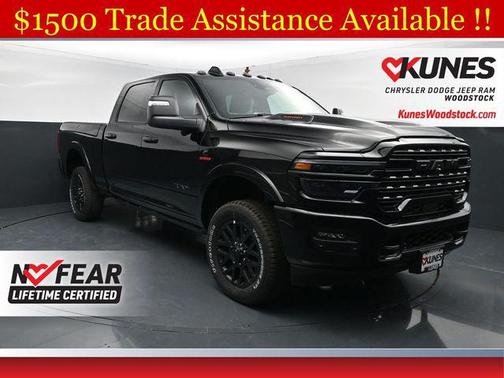 Diamond Black Crystal Pearlcoat 2026 RAM 2500 Limited Crew Cab 4x4 6'4' Box