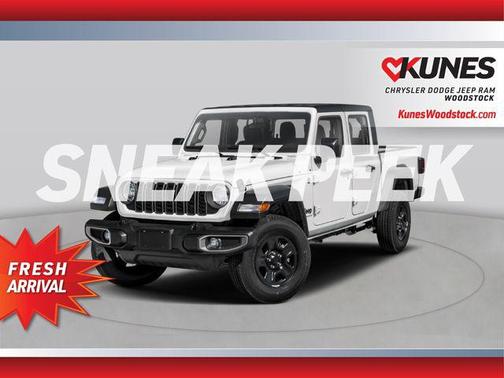 Bright White Clearcoat 2026 Jeep Gladiator Sport S