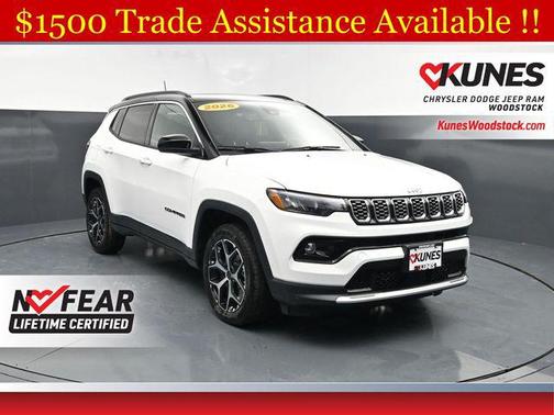 Bright White Clearcoat 2026 Jeep Compass Limited