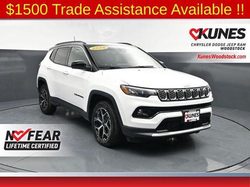 Bright White Clearcoat 2026 Jeep Compass Limited