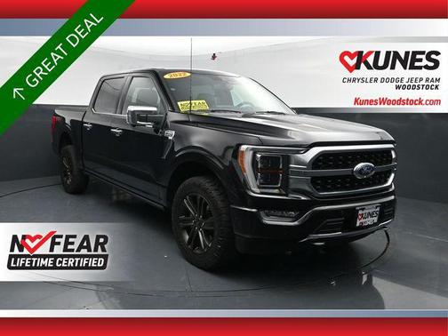 Agate Black Metallic 2022 Ford F-150 Platinum