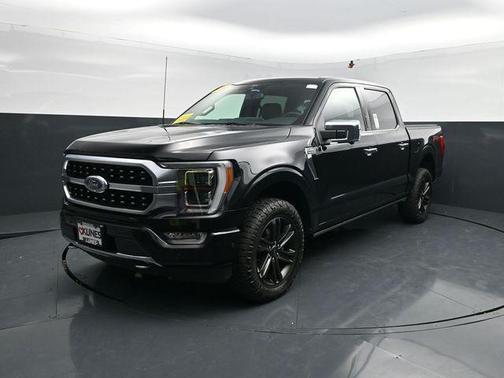 Agate Black Metallic 2022 Ford F-150 Platinum