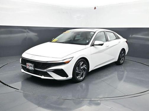 Serenity White 2024 Hyundai ELANTRA Limited