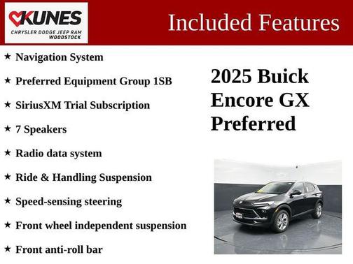 Ebony Twilight Metallic 2025 Buick Encore GX Preferred