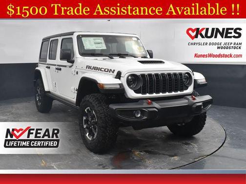Bright White Clearcoat 2026 Jeep Wrangler Rubicon