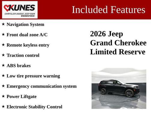 Diamond Black Crystal Pearlcoat 2026 Jeep Grand Cherokee Limited