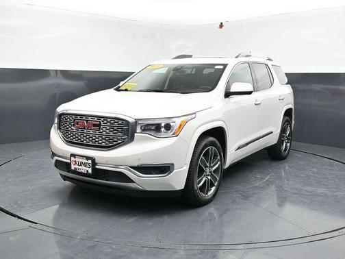 White Frost Tricoat 2019 GMC Acadia Denali